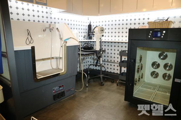 대형견 목욕실 @펫헬스