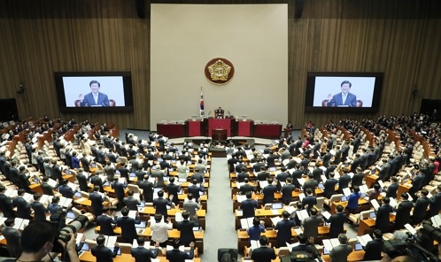 국회 본회의 모습 [사진=국회]