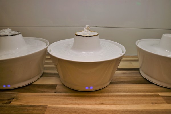 한국도자기에서 주문제작한 급수기 @펫헬스