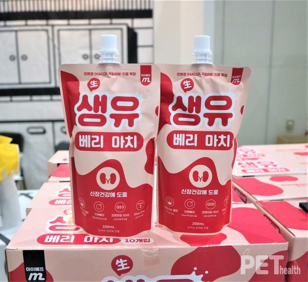 생유로 만든 생유베리마치. 센스있는 이름으로 더 유명해졌다. @펫헬스