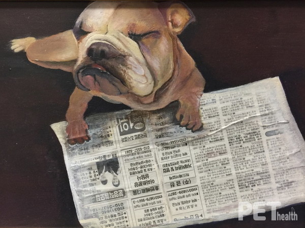 tv조선 드라마 ‘결혼작사 이혼작곡’에서 주인공의 서재에 걸린 장영숙 화가의 그림. 사진 장영숙 화가