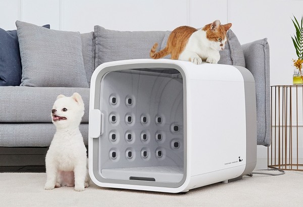 넬로 펫 에어샤워&드라이룸. 사진 쿠쿠