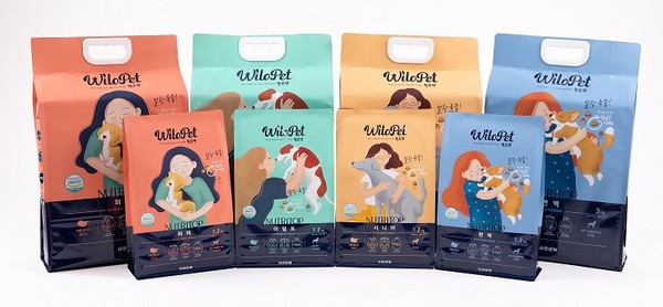 윌로펫 브랜드 제품. 사진 유한양행