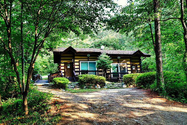 양평 국립산음자연휴양림 전경. 사진 경기도