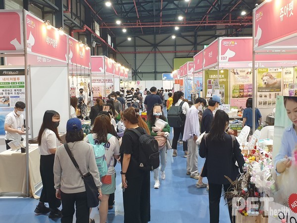 지난해 6월 서울 강남구 학여울역 세텍(SETEC) 전시장에서 열린 ‘제29회 코리아펫쇼 2021’ 모습. ⓒ펫헬스