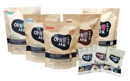 아침애사료. 사진 갤럭시펫