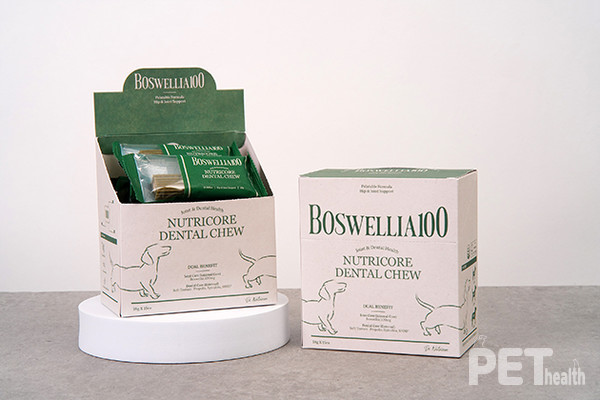 닥터 뉴트리코어 ‘보스웰리아 100’ 패키지. FSC(글로벌 산림인증시스템) 인증 친환경 종이를 사용한다. 사진 어반포즈