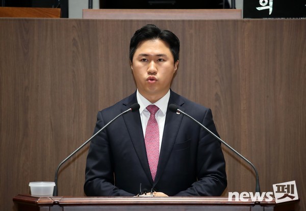 지민규 충남도의원. 사진 충남도의회