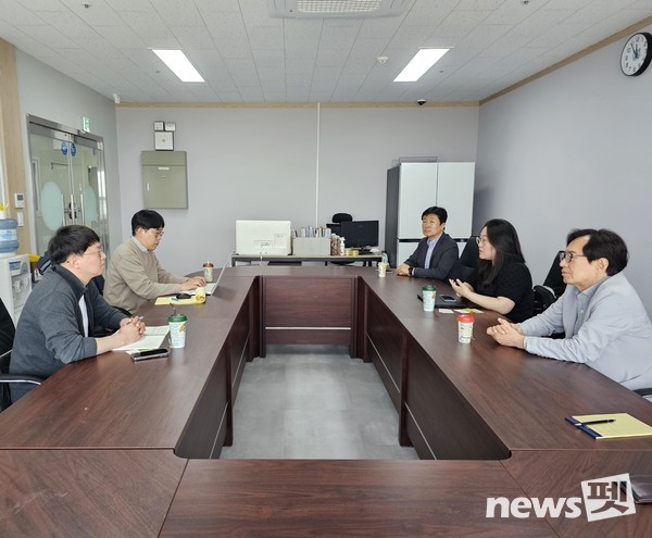 한국펫산업연합회 사무실에서 티몰글로벌 설명회를 가졌다. ⓒ뉴스펫