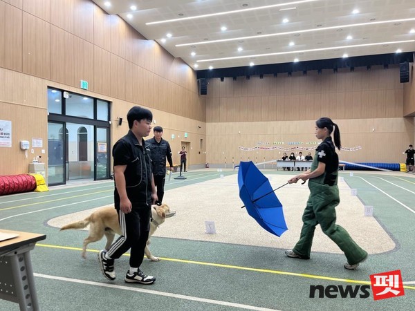 기질평가 모의 시연회 장면. 사진 대전시