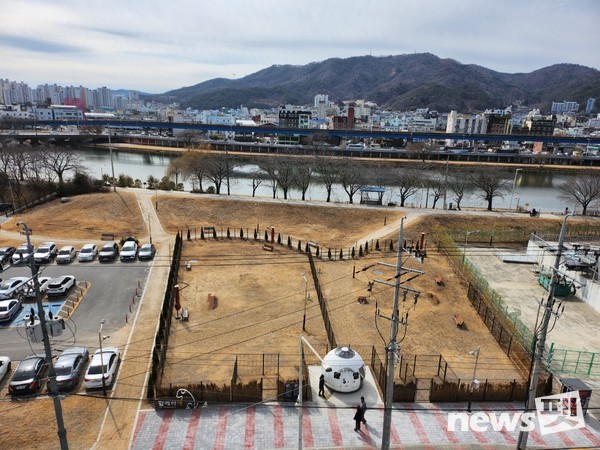 순천시 반려동물 실외놀이터. 사진 순천시
