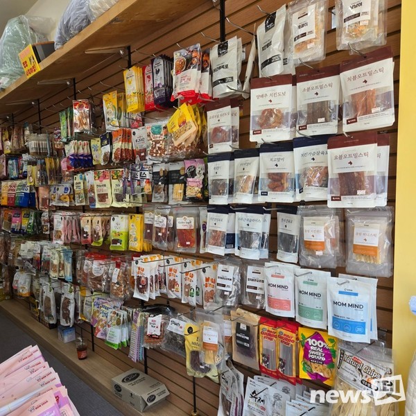 상품 입점 모습. 사진 동감